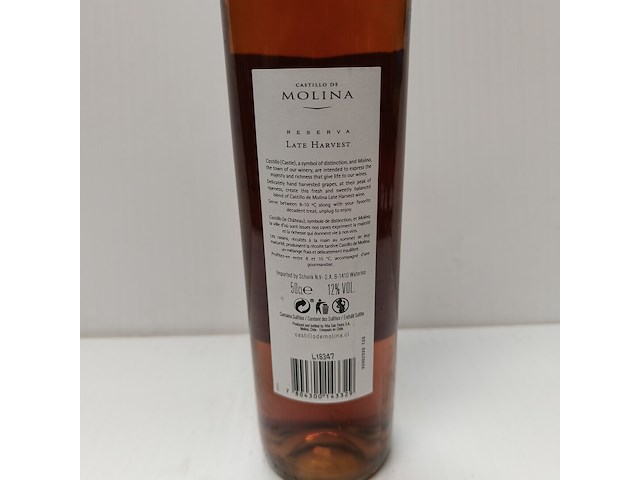 6x 50cl castillo de molina witte wijn - afbeelding 4 van  4
