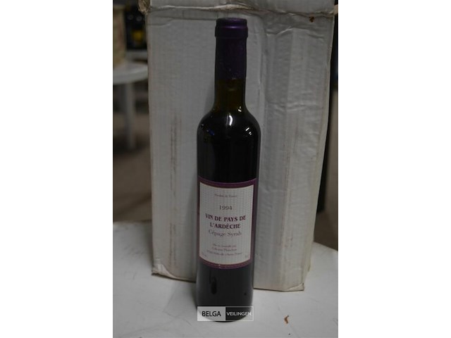 6x 50cl vin de pays de l`ardèhe - afbeelding 1 van  2