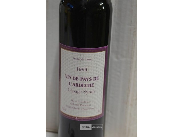 6x 50cl vin de pays de l`ardèhe - afbeelding 2 van  2