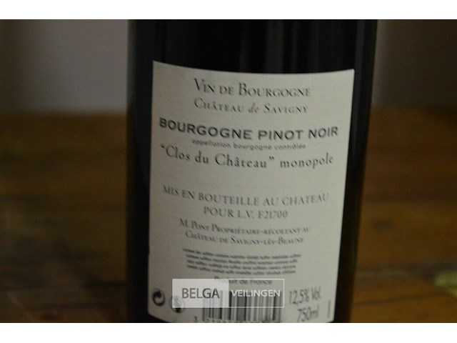 6x 750ml bourgogne pinot noir - afbeelding 3 van  3