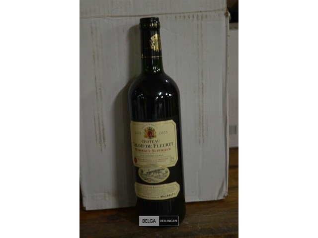 6x 750ml château champ de fleuret - afbeelding 1 van  3