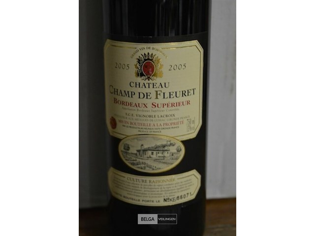 6x 750ml château champ de fleuret - afbeelding 2 van  3