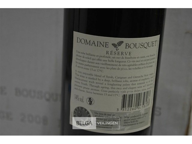 6x 750ml domaine bousquet - afbeelding 4 van  4