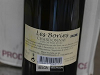6x 750ml les bories chardonny - afbeelding 3 van  3