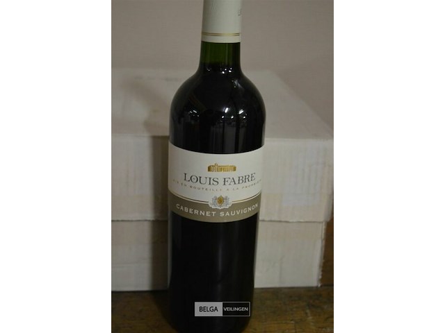 6x 750ml louis fabre carbernet sauvignon - afbeelding 1 van  2