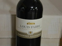 6x 750ml louis fabre carbernet sauvignon - afbeelding 1 van  2