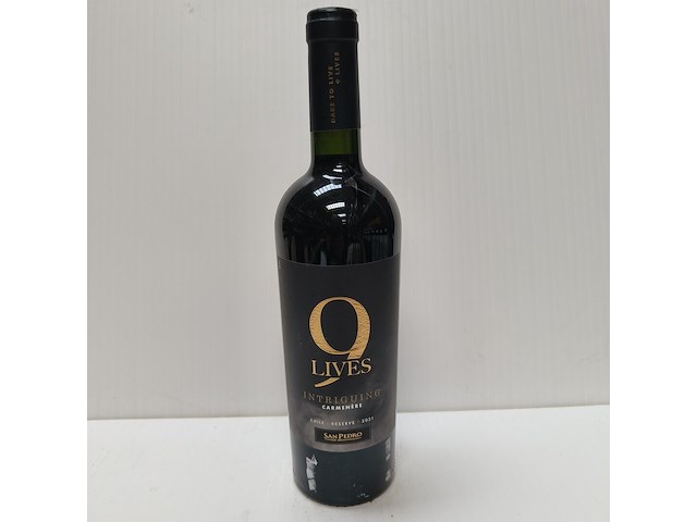 6x 75cl 9 lives intriguing - afbeelding 1 van  2