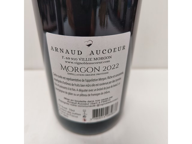 6x 75cl arnaud aucoeur - afbeelding 2 van  2