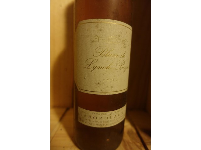 6x 75cl blanc de lynch bages 1992 - afbeelding 2 van  3