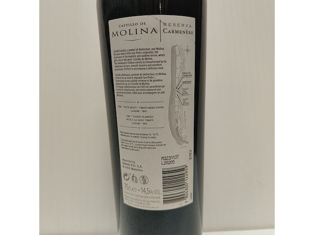 6x 75cl castillo de molina - afbeelding 2 van  2