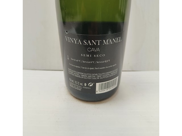 6x 75cl cava vinya sant manel - afbeelding 2 van  2