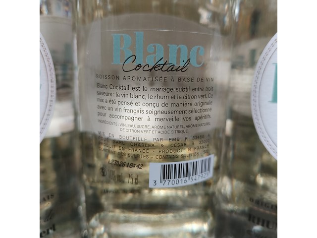 6x 75cl charles&césar blanc cocktail - afbeelding 3 van  3