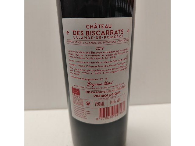 6x 75cl château des biscarrats - afbeelding 2 van  2