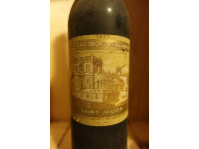 6x 75cl chateau ducru-beaucaillou 1977 - afbeelding 2 van  3