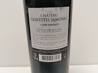 6x 75cl château gravettes samonac - afbeelding 2 van  2