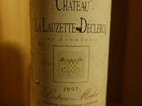 6x 75cl chateau la lauzette-declercq 1997 - afbeelding 2 van  3