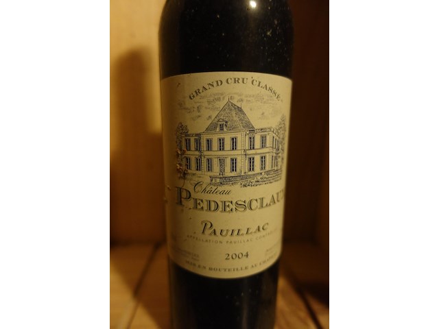 6x 75cl chateau pedesclaux 2004 - afbeelding 2 van  3