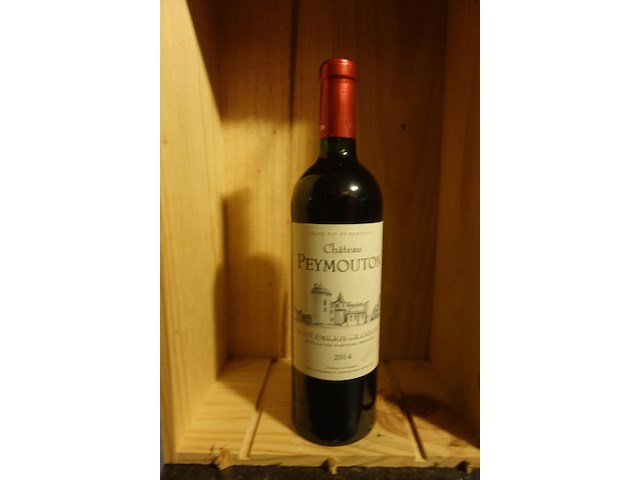 6x 75cl chateau peymouton saint-emilion grand cru 2014 - afbeelding 1 van  3
