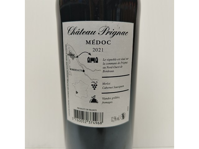 6x 75cl château prignac - afbeelding 2 van  2