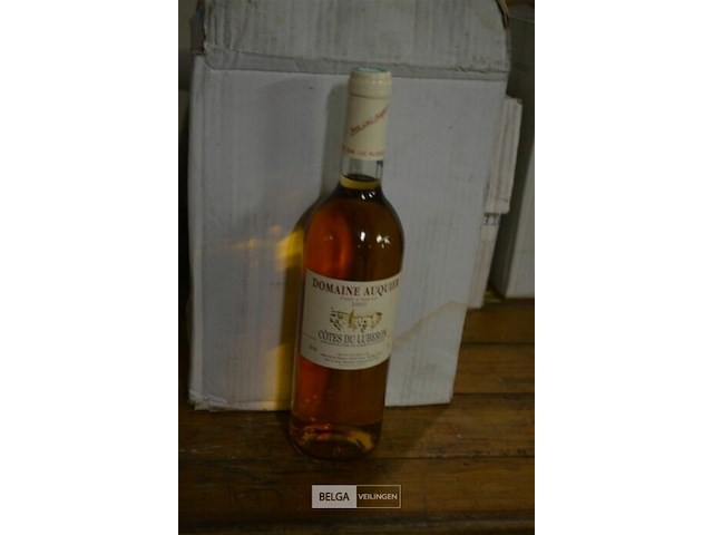 6x 75cl domaine auquiers cotes luberon - afbeelding 1 van  2
