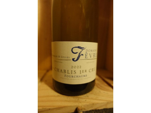 6x 75cl domaine fevre cchablis 1e cru 2022 - afbeelding 2 van  3