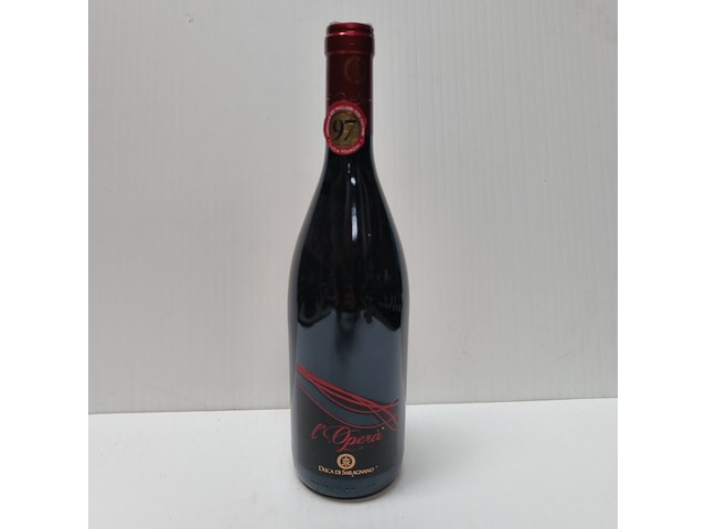 6x 75cl duca di saragnano l'opera - afbeelding 1 van  2