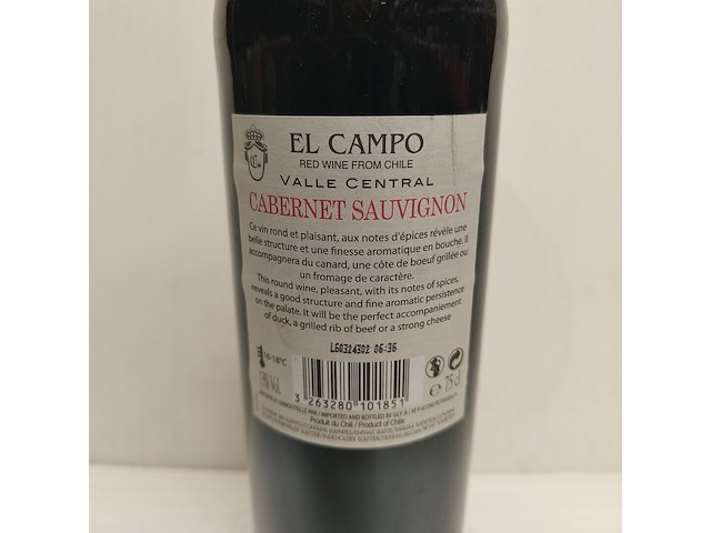 6x 75cl el campo reserva privada - afbeelding 2 van  2