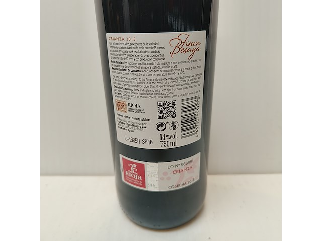 6x 75cl finca besaya - afbeelding 2 van  2