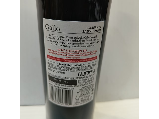 6x 75cl gallo family - afbeelding 2 van  2
