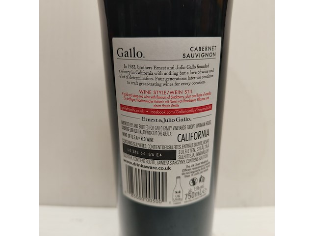 6x 75cl gallo family - afbeelding 2 van  2