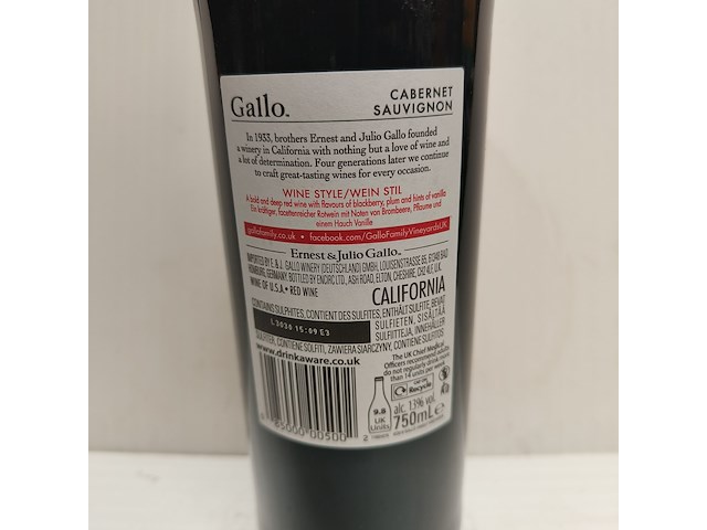 6x 75cl gallo family - afbeelding 2 van  2