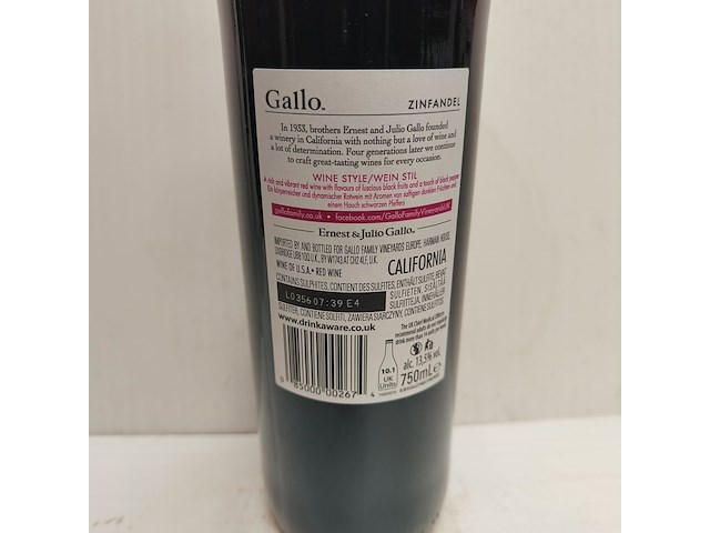 6x 75cl gallo family - afbeelding 2 van  2