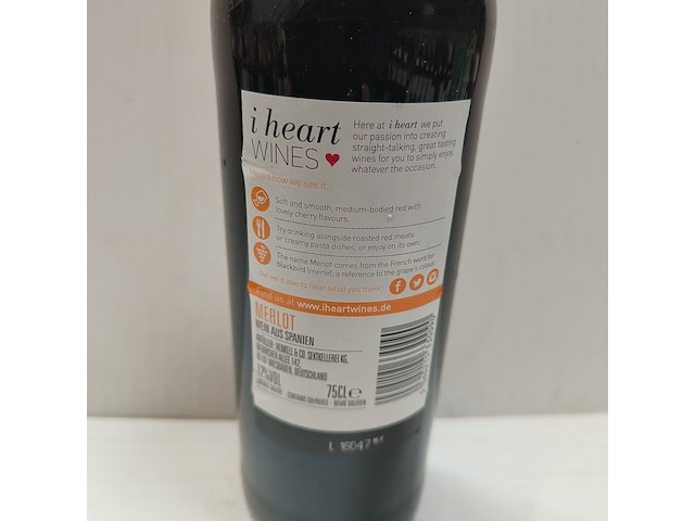 6x 75cl i heart wines - afbeelding 2 van  2