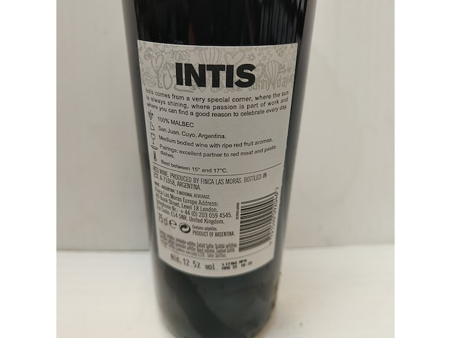 6x 75cl intis - afbeelding 2 van  2