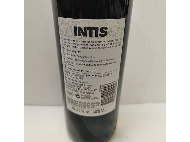 6x 75cl intis - afbeelding 2 van  2