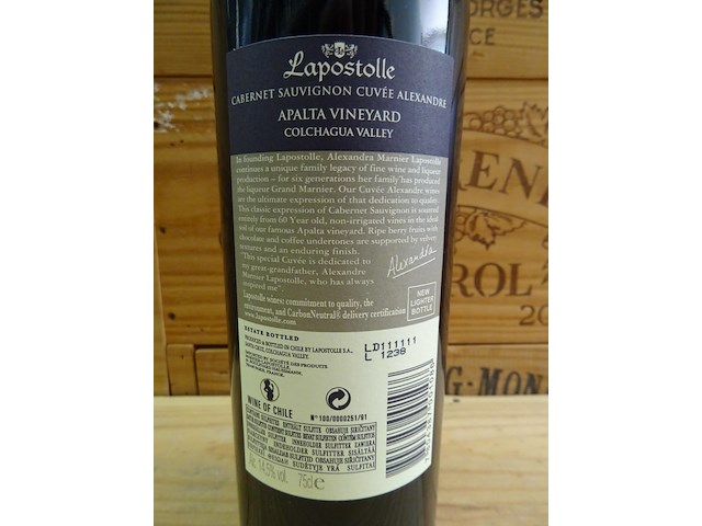 6x 75cl lapostolle 2010 - afbeelding 3 van  4