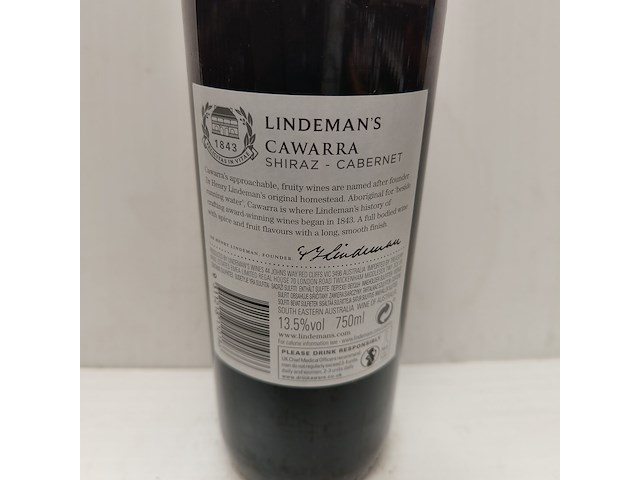 6x 75cl lindeman's cawarra - afbeelding 2 van  4