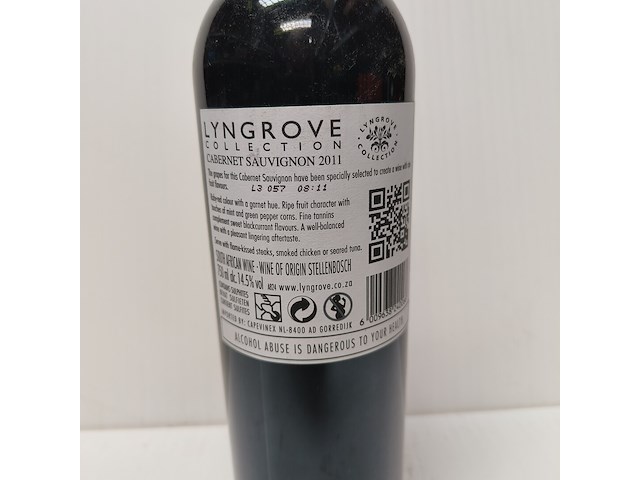 6x 75cl lyngrove stellenbosch - afbeelding 2 van  2