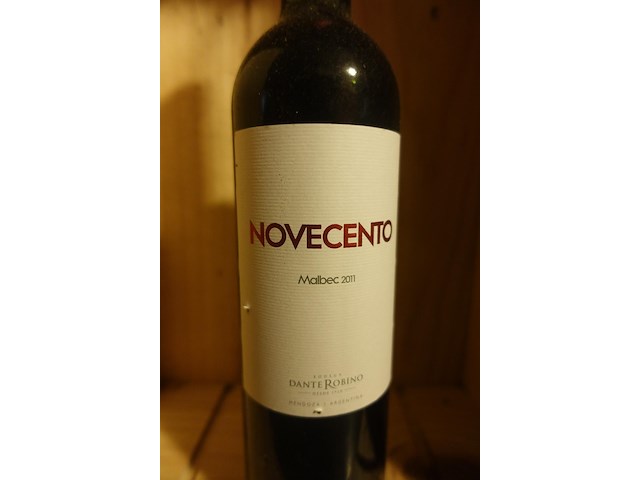 6x 75cl novecento malbec 2011 - afbeelding 2 van  3
