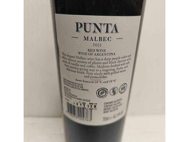 6x 75cl punta - afbeelding 2 van  2