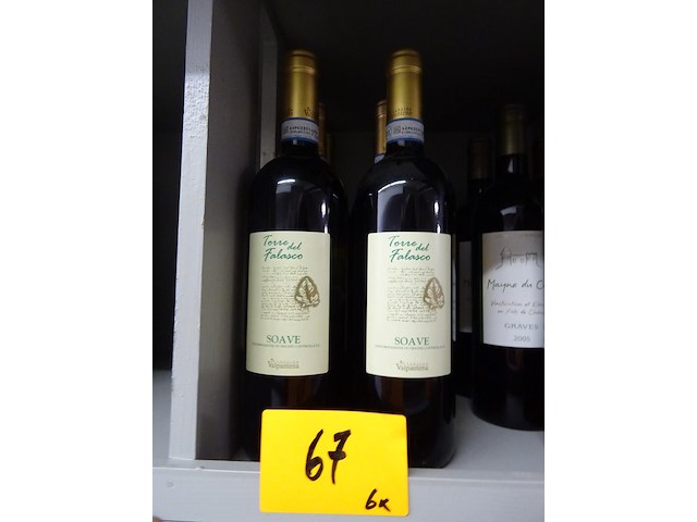 6x 75cl torre del falasco soave 2015 - afbeelding 4 van  4