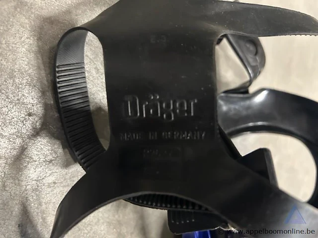 6x ademluchtmasker dräger panorama nova - afbeelding 3 van  3