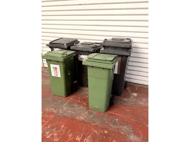 6x afvalcontainer - afbeelding 2 van  3