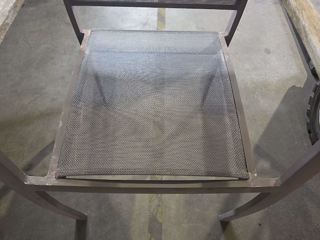 (6x) alu terras stoelen - afbeelding 2 van  6