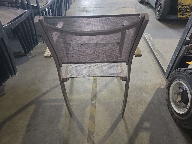 (6x) alu terras stoelen - afbeelding 3 van  6