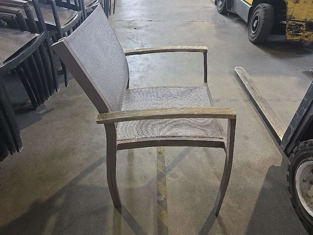 (6x) alu terras stoelen - afbeelding 4 van  6