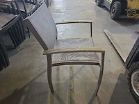 (6x) alu terras stoelen - afbeelding 4 van  6
