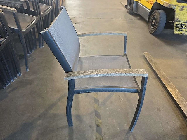 (6x) alu terras stoelen - afbeelding 2 van  6