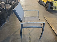 (6x) alu terras stoelen - afbeelding 2 van  6