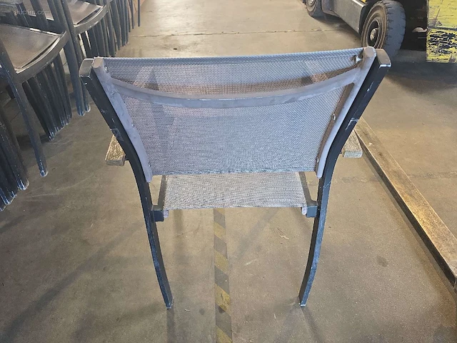 (6x) alu terras stoelen - afbeelding 3 van  6